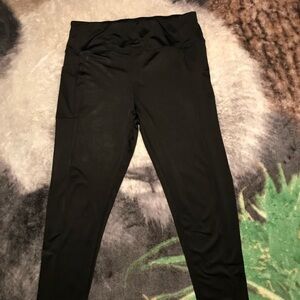 Black High-Waisted Leggings